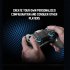 PG 9156 Handheld Game Console Wireless Ergonomic Gamepad  With Phone Clip Holder Compatible For IOS Android Phones black
