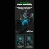 PG 9777 Stretching Extendable Gaming Controller RGB Lighting Joystick Pad Compatible For Switch Switch OLED Game Console Black Light Edition
