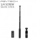 PGYTECH OSMO Pocket Insta360 One X Extension Selfie Stick Pole Rod Scalable for DJI OSMO Mobile 2 Zhiyun Accessories black