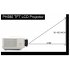 PH580 3500 lumen Eink 5 8 inch TFT LCD Panel Projector with a 170 Watt lamp can display images from 30 to 150 inches at 1280x800 resolutions and 2000 1 contrast