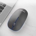 Philips Built-in Large Battery Wireless Mouse Power Saving Portable Black