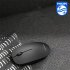 PHILIPS Built in Large Battery Wireless Mouse Power Saving Portable Ergonomic Business Office Mouse M221 black