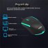 PHILIPS Spk9314 Wired Rgb Gaming Mouse Luminous Controller for Notebook Desktop Computer Black