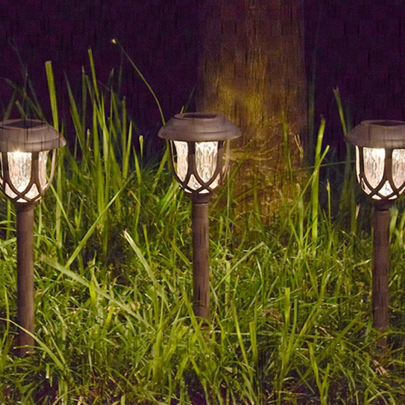 Solar Pathway Lights Outdoor 10 Pack Waterproof Auto On/Off Outdoor Solar Lights For Yard Landscape Path Lawn Patio Walkway 