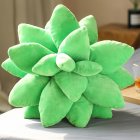 PP Cotton Artificial Plant Succulent  Pillow Household Decorative Ornaments Grass green and succulent