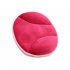 PP Cotton Solid Color Car Seat Cushion Car Home Dual use Seat Cushion Rose