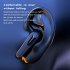 PRO80 Wireless Earphones Stereo Sound Earbuds With Cool Lighting LED Display For Sports Work Running Cycling Gaming black