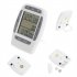 PS 370 Digital LCD Multi Channel Timer Visual Large LCD Display Countdown Alarm Productivity Timer With Stand 3 Channel Timers 99 Hours For Laboratory Kitchen K