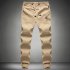 PS Men s Hemp Cotton Natural Eco Lounge Pants Elastic Drawstring Trousers Khaki 5X large