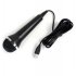PS4PS3WII Wired Microphone with USB Port for PC PS2 for XBOXONE 360 black