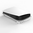PS5 Host Horizontal Storage Bracket Console Holder P5 Optical Drive Version / Digital Version Flat Portable Base Stand With 4 Usb Ports White