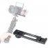 PT 5 Vlogging Microphone Mount Tripod Adapter Bracket Stand for SONY A6400 A6500 A6300 Camera  black