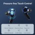 PT08 Wireless Earbuds Ultra Long Playtime Headphones Touch Control Lighting Ear Buds For Sports Working Running black