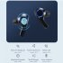 PT08 Wireless Earbuds Ultra Long Playtime Headphones Touch Control Lighting Ear Buds For Sports Working Running White