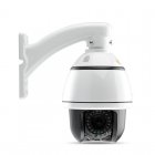 PTZ IP Camera has a 1 3 Inch SONY CMOS Sensor  720p Resolution  H 264 Video Compression and Night Vision