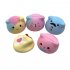 PU Doll Slow Rebound Decompression Toy Simulated Kitty Foam Relaxed Toy blue 10   9   8 5cm