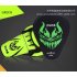 PU Leather Boxing Glove Arc Fist Target Punch Pad for MMA Boxer Muay Thai Training Fluorescent green