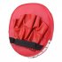 PU Leather Boxing Glove Fist Target Punch Pad for MMA Karate Boxer Muay Thai Training RKA red 000