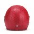 PU Leather Helmets 3 4 Motorcycle Bike Helmet Open Face Vintage Motorcycle Helmet with Goggle Mask