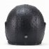 PU Leather Helmets 3 4 Motorcycle Bike Helmet Open Face Vintage Motorcycle Helmet with Goggle Mask