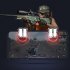 PUBG Phone Gamepad Trigger Fire Button Controller for iPhone Xiaomi   Black