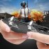PUBG Shooter Controller Trigger Fire Button Mobile Phone Game Handle Black