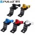 PULUZ Aluminum Alloy Motorcycle Fixed Holder Mount Tripod Adapter for Go Pro 5 Session red