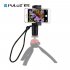 PULUZ Handheld Grip Holder Live Broadcast Selfie Rig Stabilizer Tripod Adapter Mount for Smartphones black