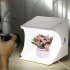 PULUZ Mini Photo Studio 20cm Foldable Light Photo Tent White Portable Lighting Studio Shooting Box 20cm x 20cm