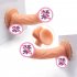 PVC Mini Dildo Simulation Penis Men And Women Sex Toy Masturbation Device Pink
