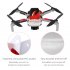 PVC Shell Decoration Sticker for DJI Mavic Mini Drone Body Arm and Controller Waterproof Anti Scratch Full Protective Film Shark blue