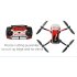 PVC Shell Decoration Sticker for DJI Mavic Mini Drone Body Arm and Controller Waterproof Anti Scratch Full Protective Film Shark blue