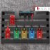 PW 1 Guitar Pedal Power Supply 8 Isolated DC Output For 9V 300mA 100mA Pedalboard With Short Circuit Overcurrent Protection black