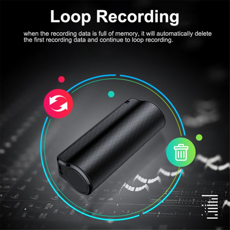 Q70 Super Long Standby Mini Recording Pen Digital Voice Recorder Auto-save Record Files Professional Mini HD Noise Reduction Waterproof  