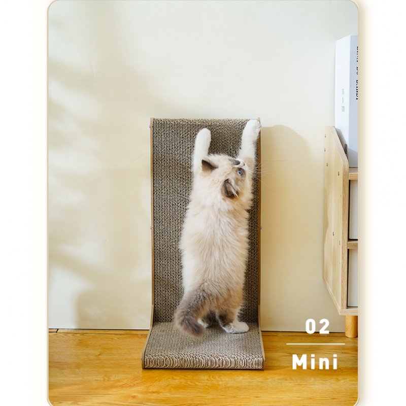 Vertical Cat Scratching Pad Cat Claw Grinder Multi-faceted Removable Replaceable Cat Scratcher 