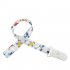 Pacifier Clip Soother holder for Boys and Girls Stylish Design Pacifier Holder Teething Holder Length Adjustable by Naps