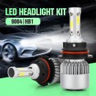 Pack of 2 COB LED Auto Car Headlight, 40W 10000LM All In One Car LED Headlights Bulb Fog Light, White 6000K Head Lamp