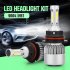 Pack of 2 COB LED Auto Car Headlight  40W 10000LM All In One Car LED Headlights Bulb Fog Light  White 6000K Head Lamp