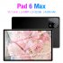Pad6Max Tablet 10 1 Inch Tablets 2GB RAM 32GB ROM HD Touch Screen With 4000mAh Battery Dual Camera 2MP Front 5MP Rear Dual SIM WiFi Tablet Compatible For Androi