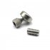 Paintless Car Dent Removal Tool Pulling Tabs Leveling Hammer Rotatable Head Dents Repair Titanium Alloy Puller Tabs For Hail Damage Body Maintenance silver