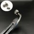 Paintless Car Dent Removal Tool Pulling Tabs Leveling Hammer Rotatable Head Dents Repair Titanium Alloy Puller Tabs For Hail Damage Body Maintenance silver