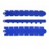 Paintless Dent Removal Tool Long Glue Tabs Auto Body Dents Removal Pulling Tabs Kit For Car Repairing small  8pcs of each