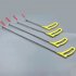 Paintless Dent Removal Tools Flat Shovel Stainless Steel Professional Auto Body Dent Repair Crow Bar Tool yellow 21cm