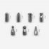 Paintless Dent Removal Tools Car Body Dent Repair Kits Leveling Hammer Knock Down Heads Tap Down Tools silver black