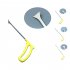 Paintless Dent Removal Tools Flat Shovel Stainless Steel Professional Auto Body Dent Repair Crow Bar Tool yellow 41cm