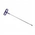 Paintless Dent Repair Tools Push Rod Puller Hail Dent Removal Rods Anti slip Handle Auto Body Dent Removal Tools blue silver