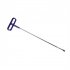 Paintless Dent Repair Tools Push Rod Puller Hail Dent Removal Rods Anti slip Handle Auto Body Dent Removal Tools blue silver