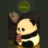 Panda Night Light  Panda Lamp With 3000K Warm Color  3 Brightness Adjustment  Timer Portable Baby Light  USB Rechargeable Timing Cartoon Sleeping Lamp Panda Hua