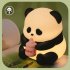 Panda Night Light  Panda Lamp With 3000K Warm Color  3 Brightness Adjustment  Timer Portable Baby Light  USB Rechargeable Timing Cartoon Sleeping Lamp Panda Hua