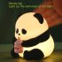 Panda Night Light  Panda Lamp With 3000K Warm Color  3 Brightness Adjustment  Timer Portable Baby Light  USB Rechargeable Timing Cartoon Sleeping Lamp Panda Hua